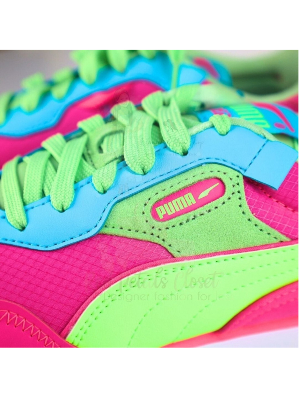 NIB Puma Women's Rider Fv Brighter Days Low Top Sneakers Pink Size 6 - Picture 4 of 11